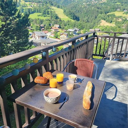 Appartement Dans Chalet Avec Piscine Couverte Сен-Жерве-Ле-Бэн Экстерьер фото